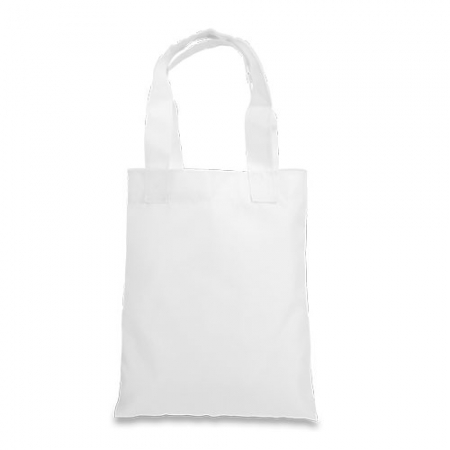 Sublistar® Einkaufstasche weiß mit Henkel, Größe (BxH) 20 x 25 cm