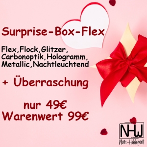 Surprise FLEX-Box Warenwert 99€ plu Überraschung